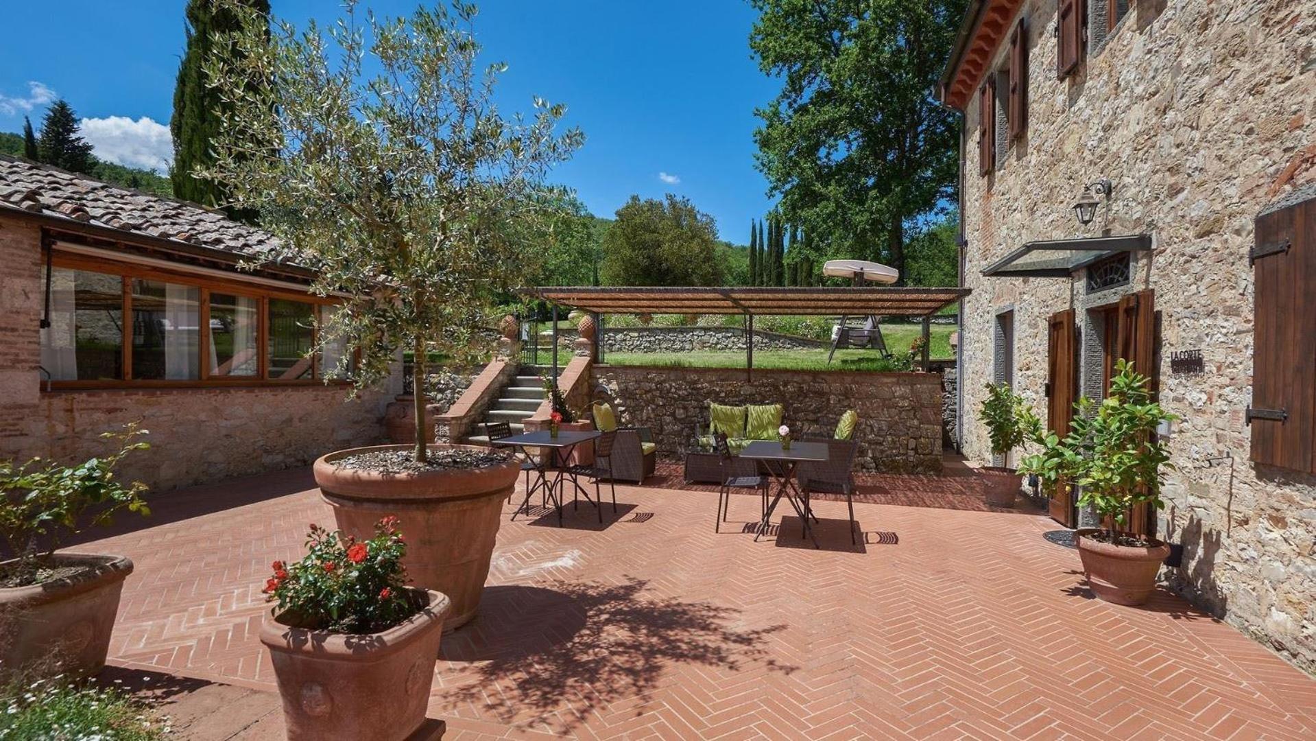 La Corte Del Chianti Classico 基安蒂盖奥勒 外观 照片